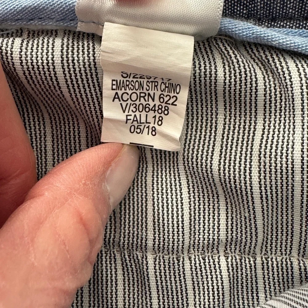 Banana Republic Emerson Chino Men’s Pants in Acorn Size 32x30